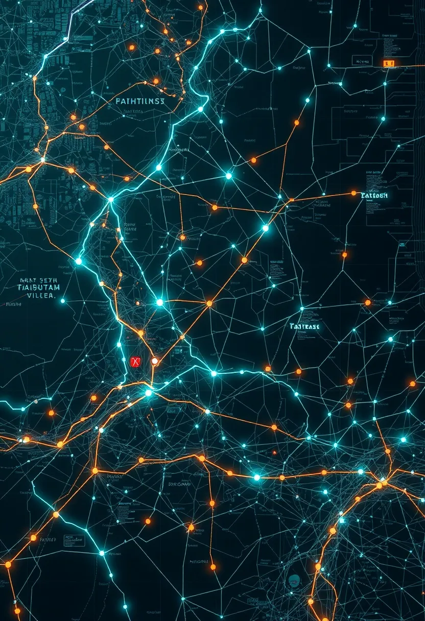 Global multi-location network with synchronized updates